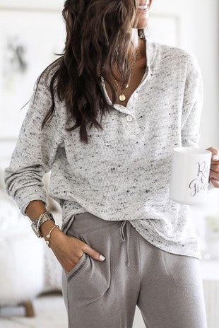 Relaxed Henley Top