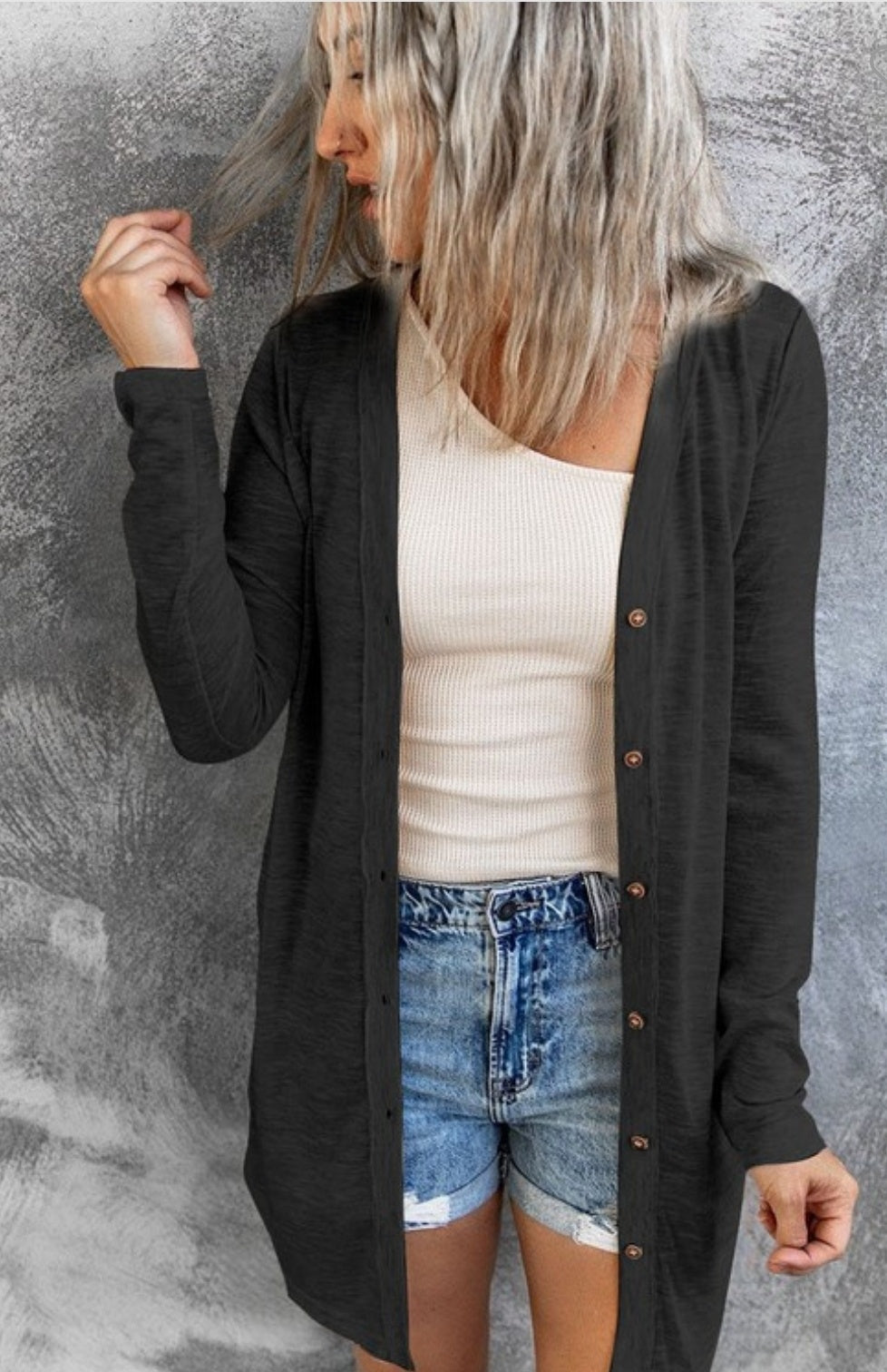 Button Down Cardigan