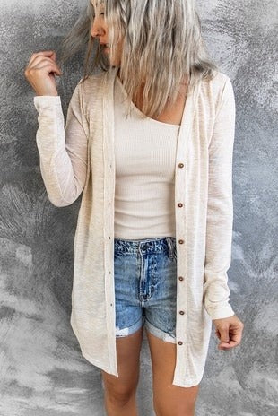 Button Down Cardigan