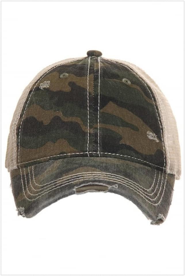 Camo CC Ponytail Caps