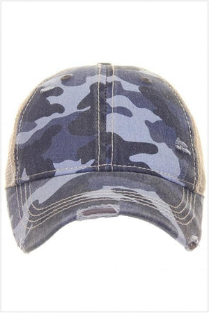 Camo CC Ponytail Caps