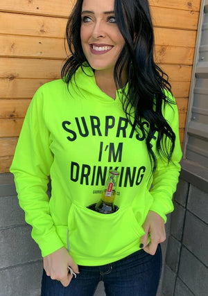 Surprise I'm Drinking Hoodie