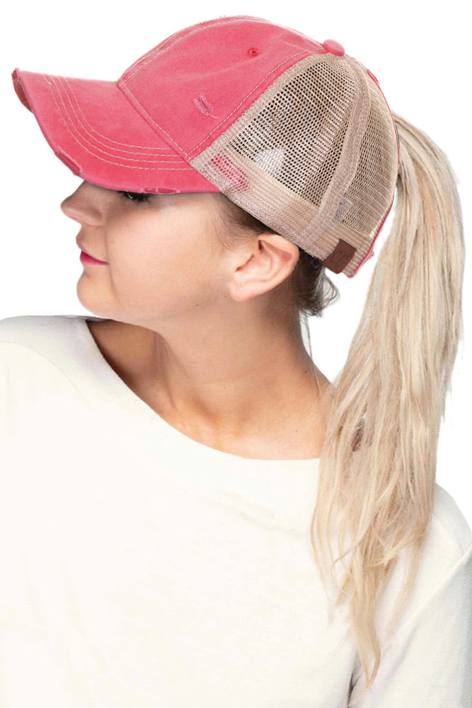 CC Ponytail Caps