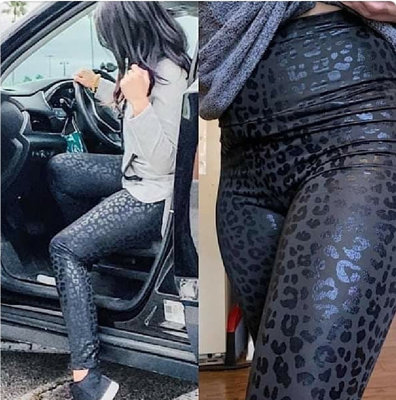 Liquid Leopard Leggings