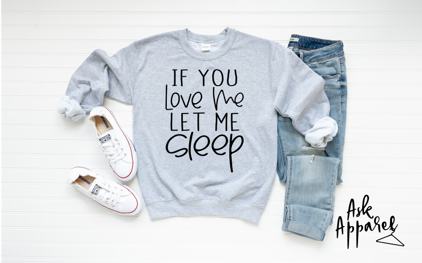 Let Me Sleep Sweater