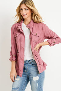 Mauve Anorak Jacket